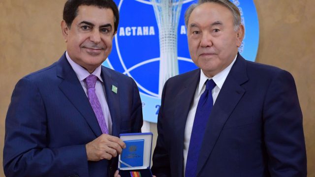 Нұрсұлтан Назарбаев БҰҰ Өркениеттер альянсының Жоғары өкілін марапаттады