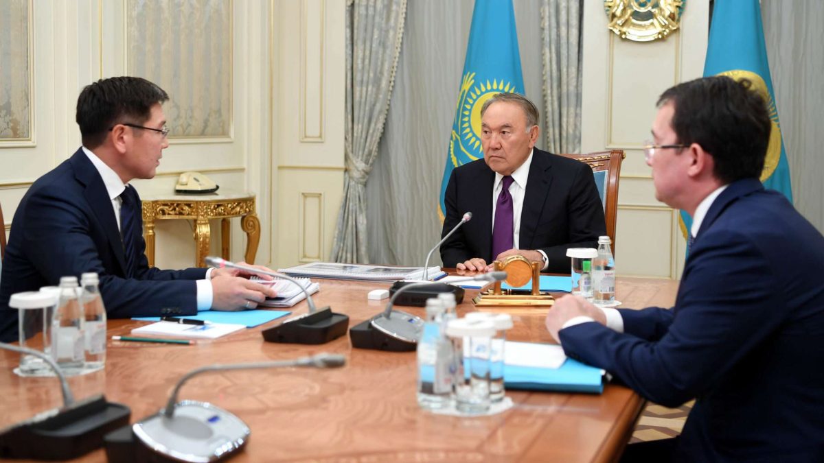 Асқар Жұмағалиев Нұрсұлтан Назарбаев
