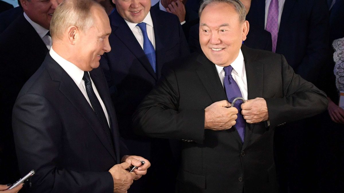 Владимир Путин мен Нұрсұлтан Назарбаев