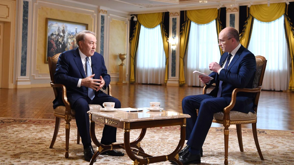Назарбаев сұхбат
