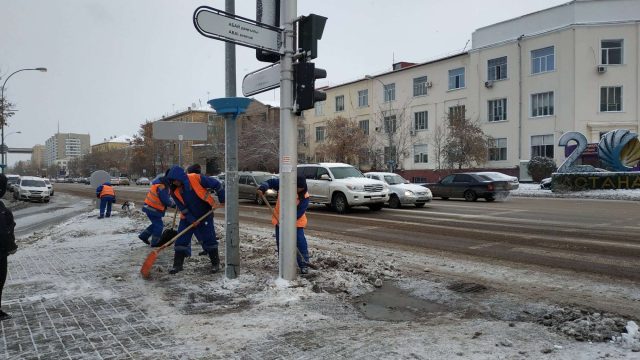 Астаналықтар қар тазалауға қатысты мәселелерді call-орталық арқылы шеше алады