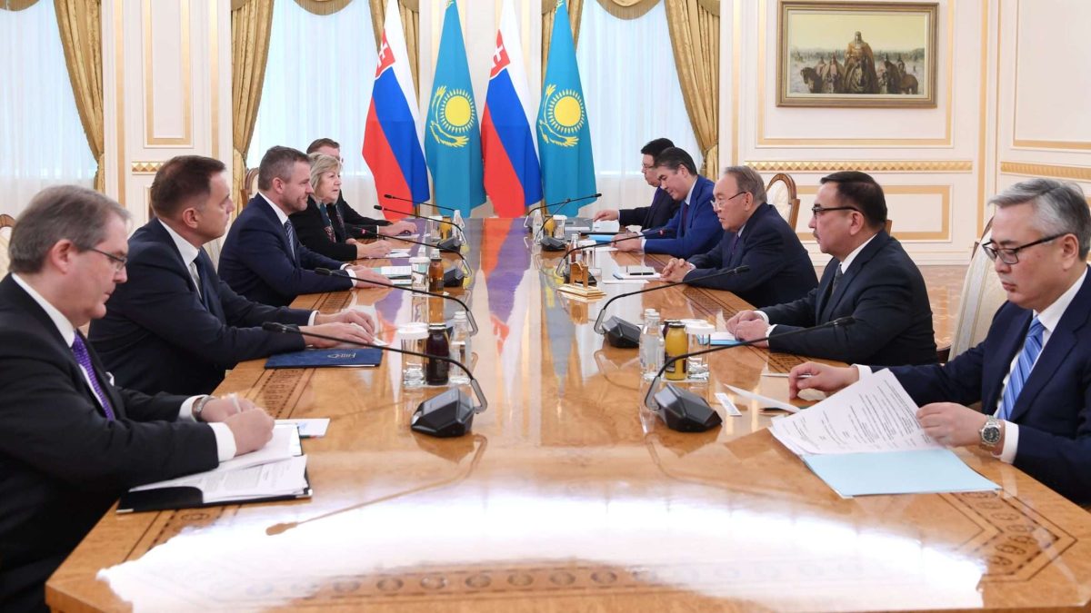 Назарбаев пен Пеллегрини