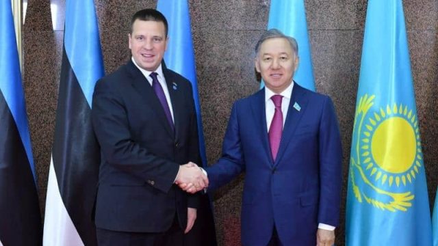 Нұрлан Нығматулин Эстонияның Премьер-министрімен кездесті