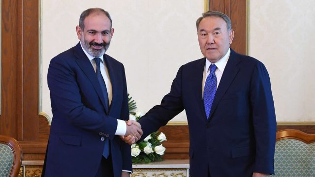 Нұрсұлтан Назарбаев Никол Пашинянға құттықтау жеделхатын жолдады