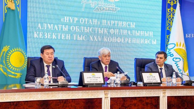 Алматы облысының әлеуметтік-экономикалық даму жоспары талқыланды