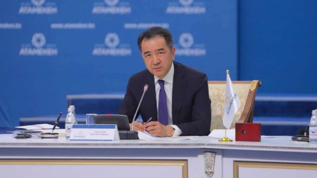 Бақытжан Сағынтаев Алматы тұрғындарына үндеу жасады