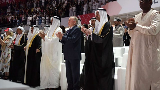 Нұрсұлтан Назарбаев Дүниежүзілік Арнайы Олимпиаданың ашылу салтанатына қатысты