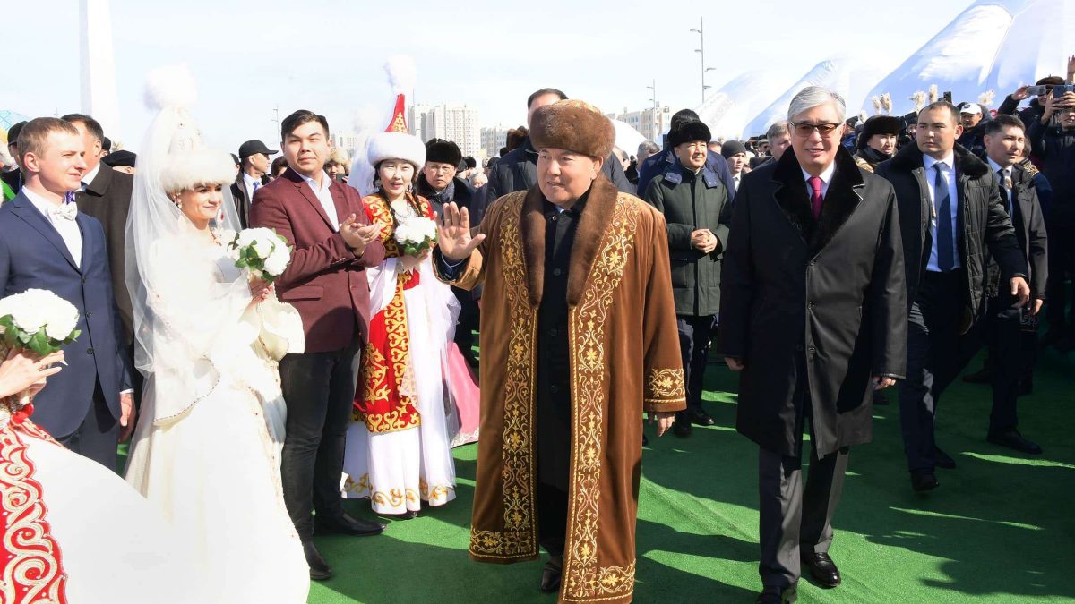 Наурыз Нұрсұлтан Назарбаев пен Қасым-Жомарт Тоқаев