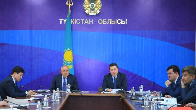 Асқар Мамин Түркістанда құрылыс жұмыстарын күшейтуді тапсырды