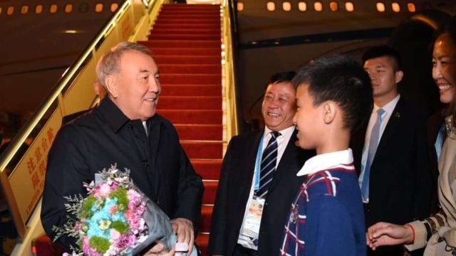 Нұрсұлтан Назарбаев Бейжіңге барды