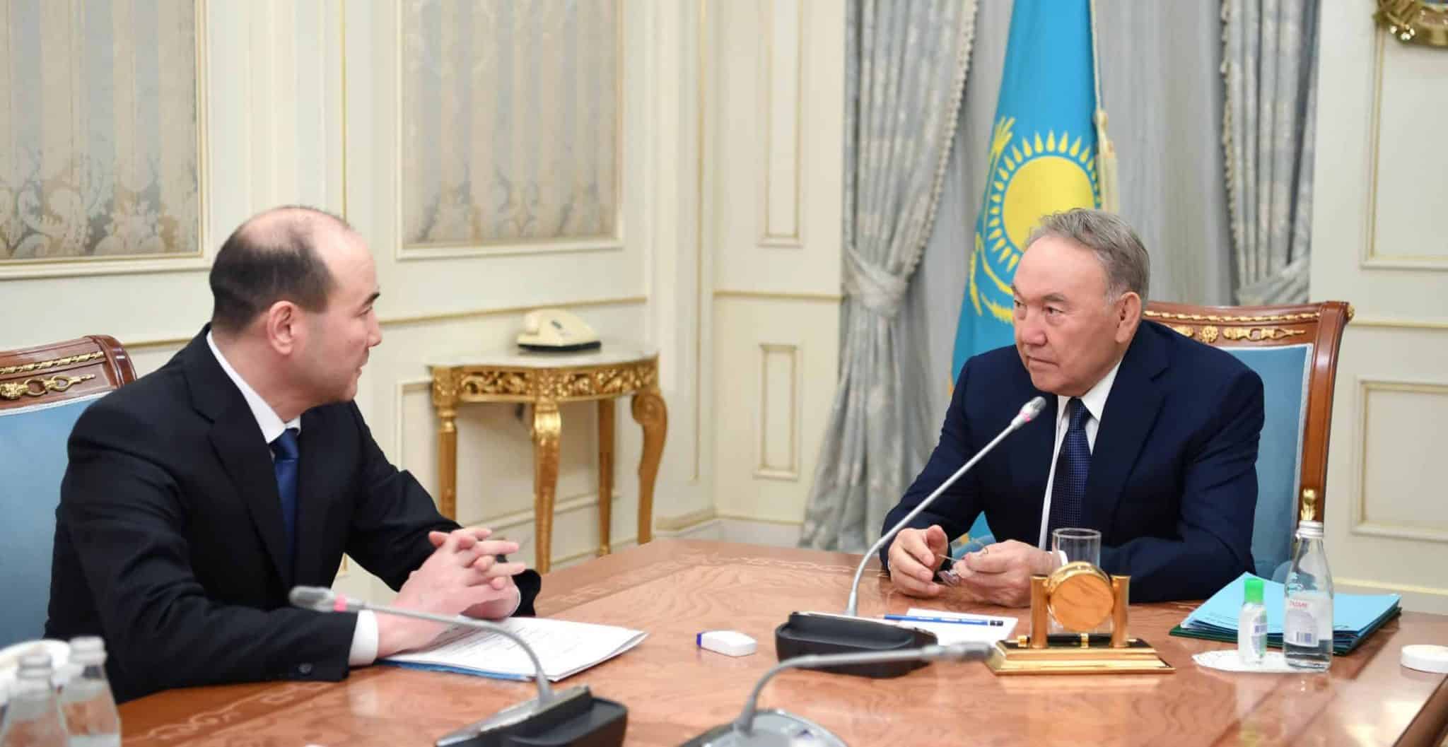 Нұрсұлтан Назарбаев Бас прокурор Ғизат Нұрдәулетовті қабылдады