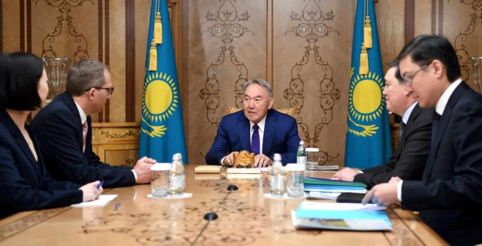 Нұрсұлтан Назарбаев Alstom компаниясының басшысымен кездесті