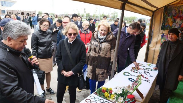 Талдықорғандағы халықаралық басқосуда мәдениетті дамыту мәселесі талқыланып жатыр