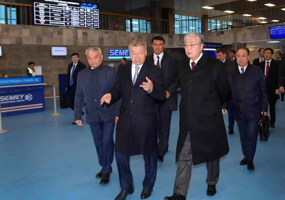 Қасым-Жомарт Тоқаев Семейде