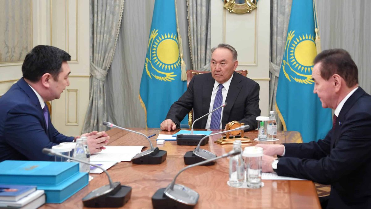 Нұрсұлтан Назарбаев пен Дархан Қыдырәлі