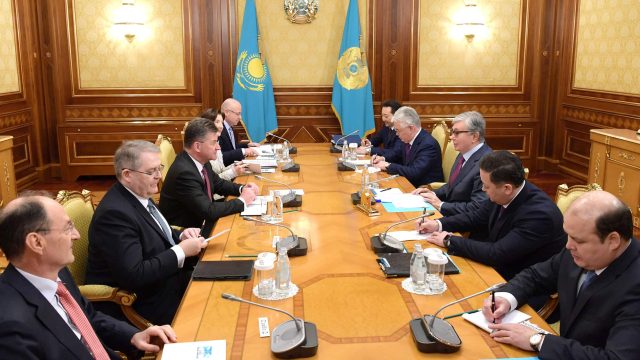 Қасым-Жомарт Тоқаев ЕҚЫҰ төрағасы Мирослав Лайчакпен кездесті