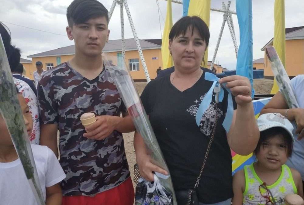 Қызылордада көпбалалы 100 отбасы баспаналы болды