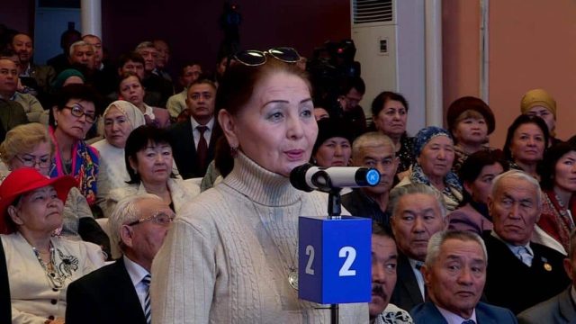 Гүлбаһрам Жүніс азаматтарды Жеңіс күні бүлік шығармауға үндеді
