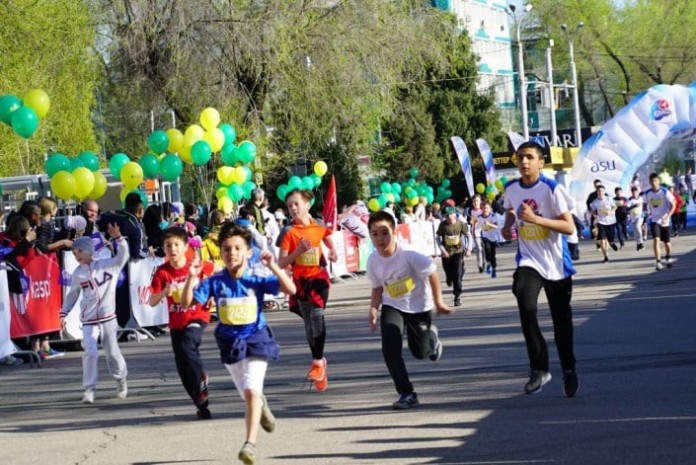 Алматы марафон, балалар