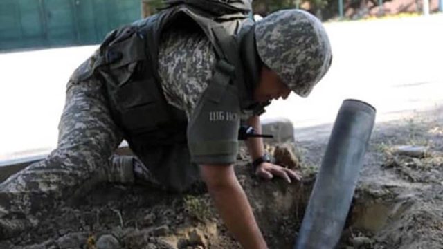 Ұлттық ұлан жауынгерлері Арыс қаласынан қайтты