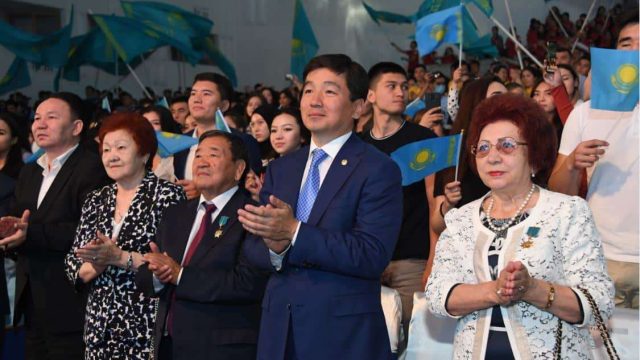 Алматыда Мемлекеттік рәміздер күні аталып өтті