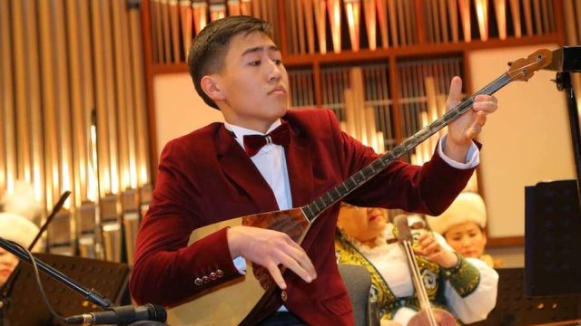Жас күйші, композитор Ғаламат Бейсеқожаевтың «Ұлы дала толғауы» атты шығармашылық кеші