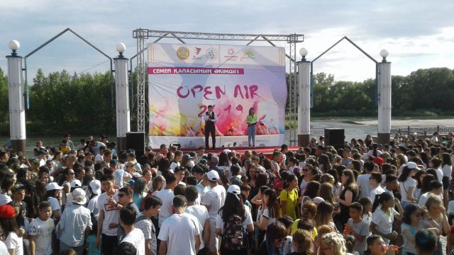Семейде Open air-2019 жастар фестивалі өтті