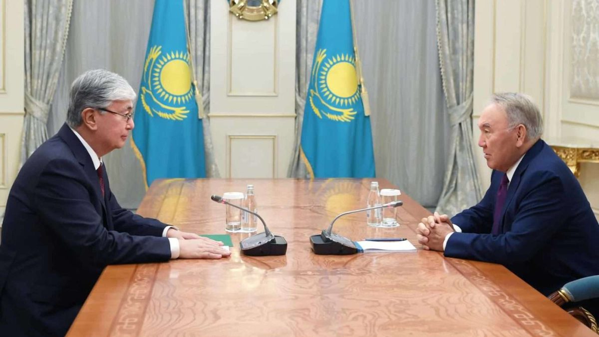 Нұрсұлтан Назарбаев Қасым-Жомарт Тоқаевпен кездесті