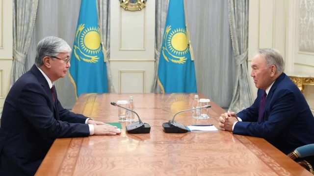 Нұрсұлтан Назарбаев Қасым-Жомарт Тоқаевпен кездесті