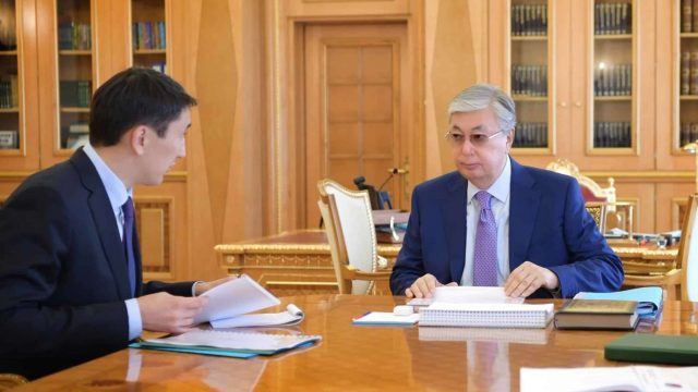Мағзұм Мырзағалиев Қасым-Жомарт Тоқаевтың қабылдауында болды