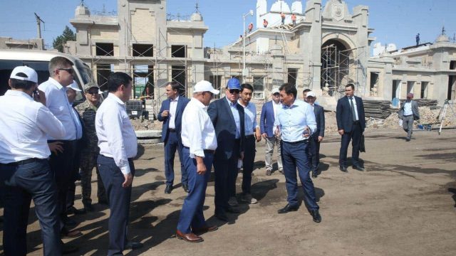 Асқар Мамин Арысты қалпына келтіруге қатысқандарға алғыс айтты