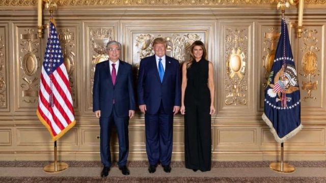 Қасым-Жомарт Тоқаев АҚШ Президенті Дональд Трамппен кездесті
