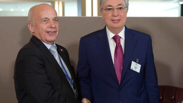 Швейцария Президенті Ули Маурер Қазақстанға келеді
