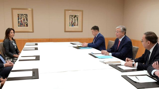 Қасым-Жомарт Тоқаев Goldman Sachs компаниясының президентімен кездесті