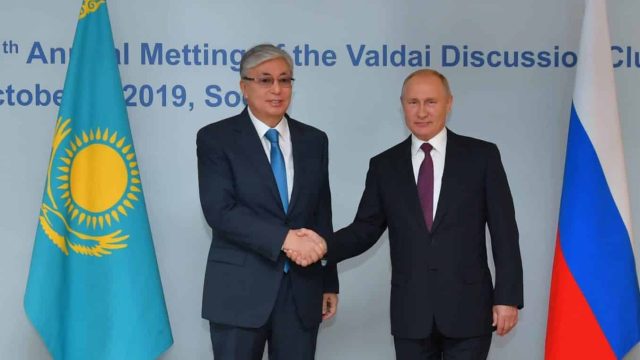 Қасым-Жомарт Тоқаев пен Владимир Путин Омбыда кездеседі