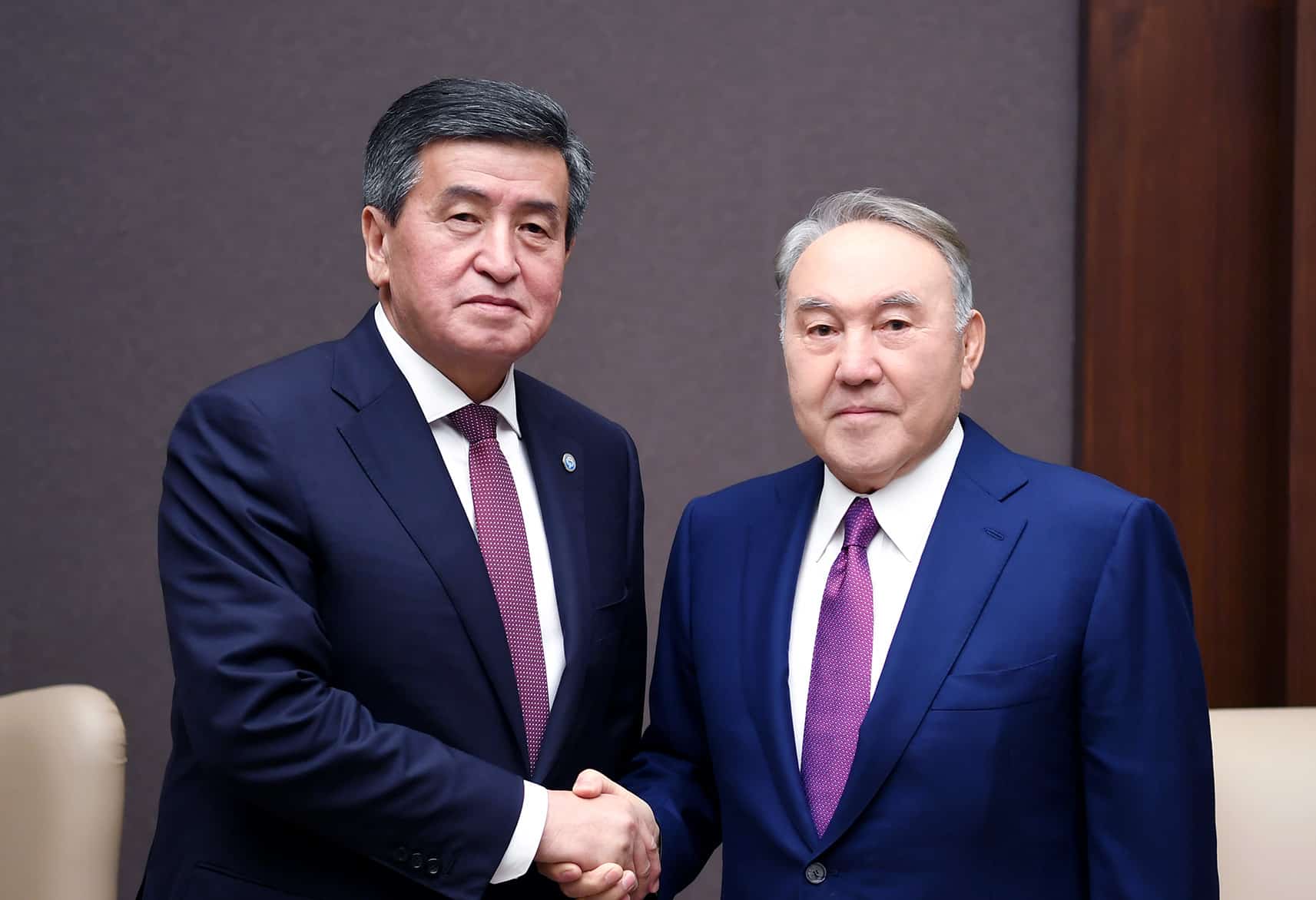 Нұрсұлтан Назарбаев, Сооронбай Жээнбеков
