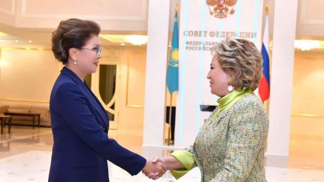 Дариға Назарбаева Валентина Матвиенкомен кездесті