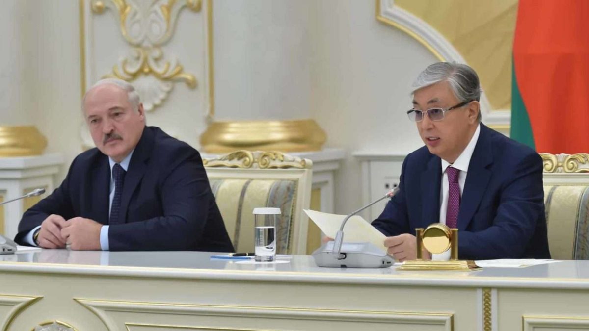 Александр Лукашенко мен Қасым-Жомарт Тоқаев