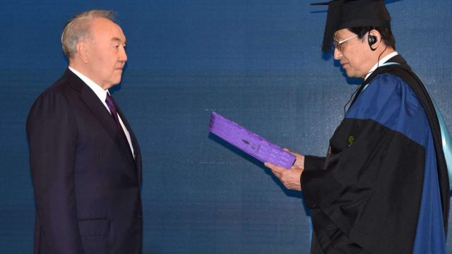 Нұрсұлтан Назарбаев Цукуба университетінің құрметті докторы атанды