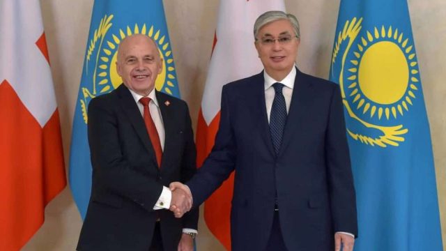 Швейцария Президенті: Қазақстанның әлемдегі ролі артып келеді