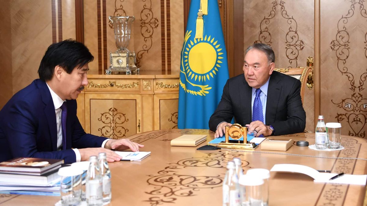 Нұрсұлтан Назарбаев Ғалымқайыр Мұтанов