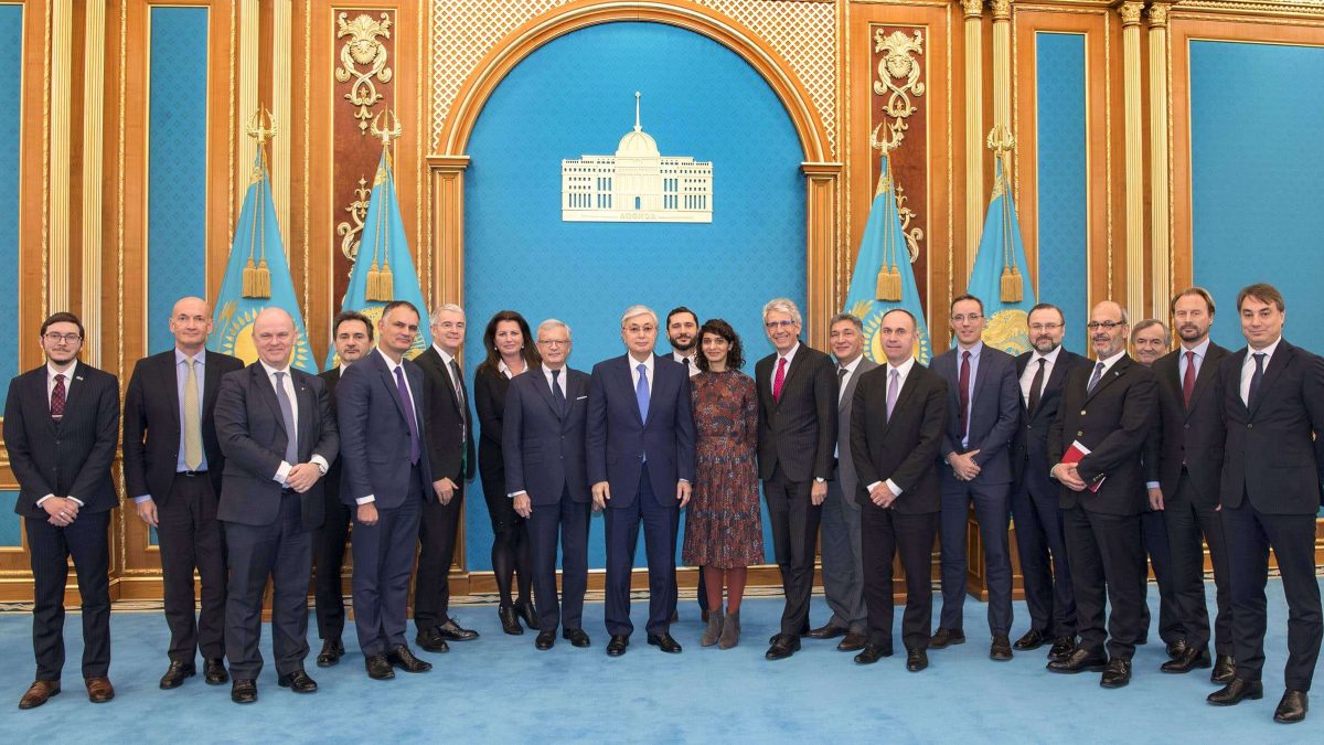 Франция бизнесмендері Ақордада