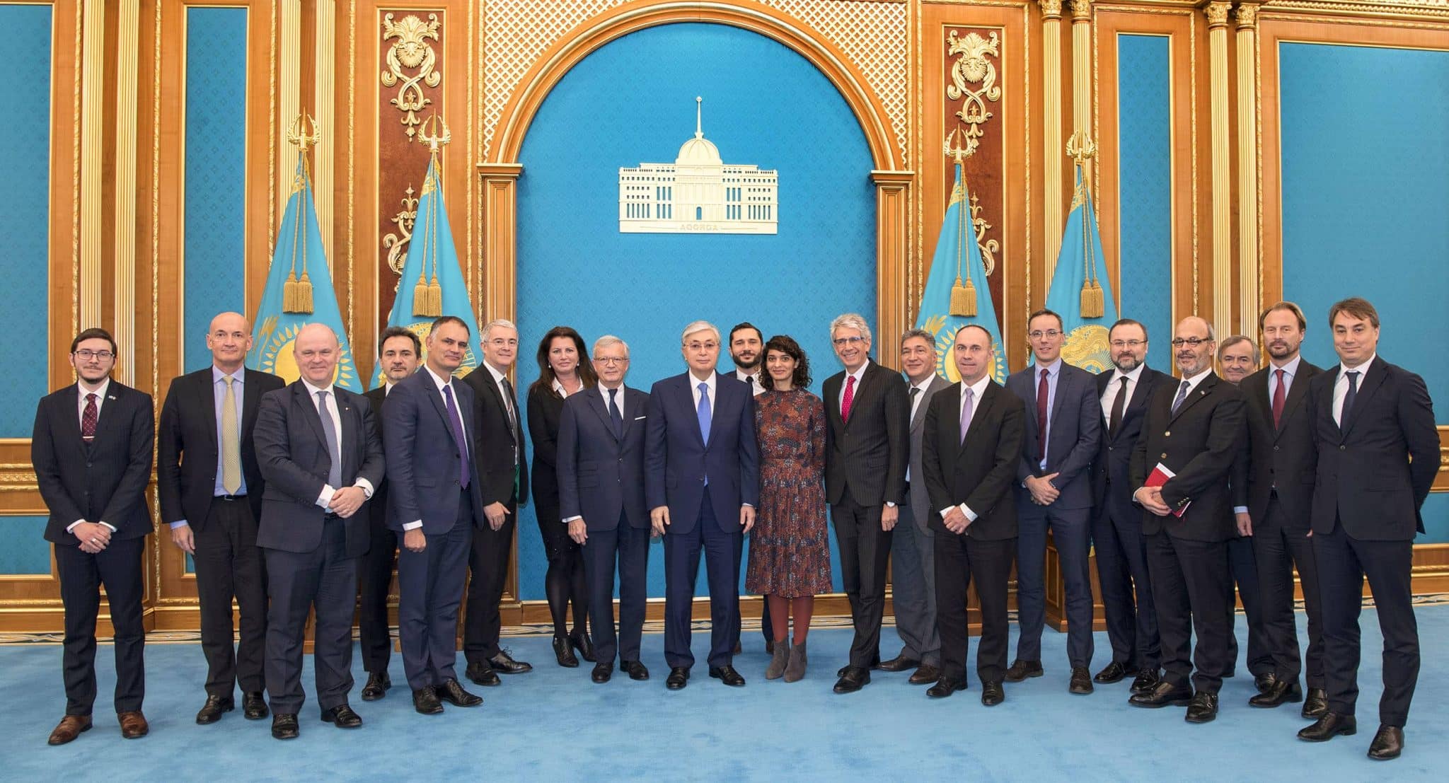 Франция бизнесмендері Ақордада