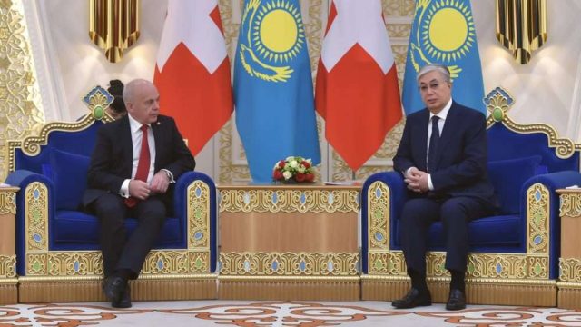 Ули Маурер Қасым-Жомарт Тоқаевқа: Біздің мақсат-мұратымыз ортақ