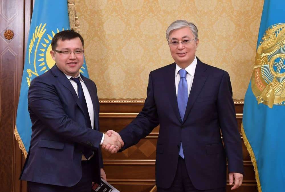 Олжас Құдайбергенов Президентпен кездесті