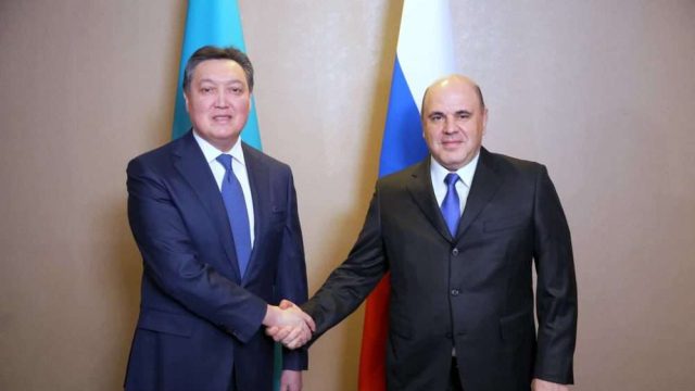 Асқар Мамин Ресей Үкіметінің жаңа басшысымен кездесті