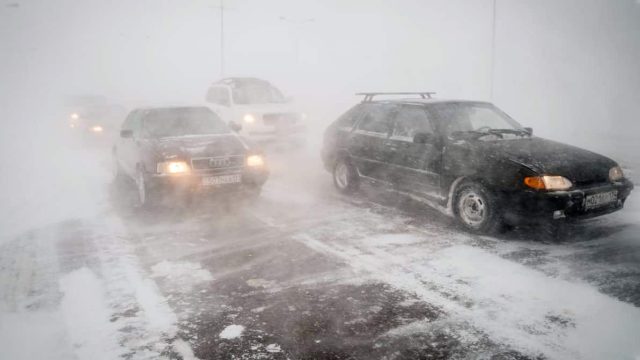 Қызылордада Cамара-Шымкент тасжолының бір бөлігі жабылды