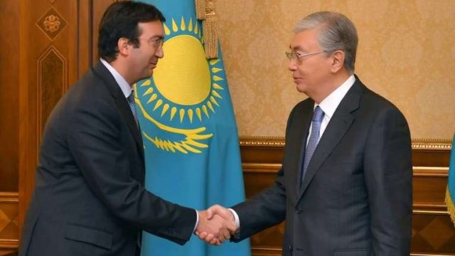 Қасым-Жомарт Тоқаев Джанлука Эспозитомен кездесті