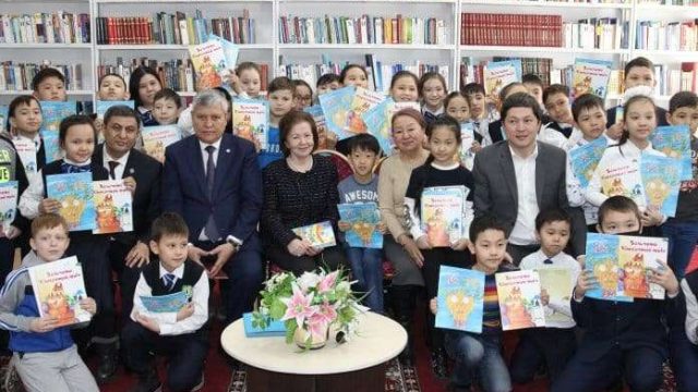 Алматы облысында балалар жазушысы Рима Әбіқаеваның кітабы таныстырылды