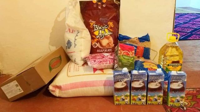 Қызылордадағы кәсіподақ ұйымы қайырымдылық жасады